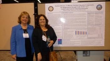 CNS Co-Directors, Marilyn Briggs and Sheri Zidenberg-Cherr at Experimental Biology.